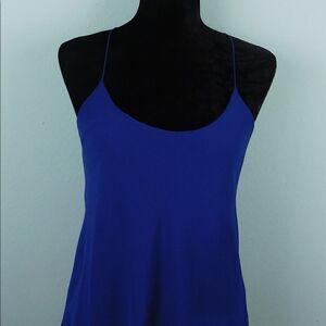 Blue tank top Size S